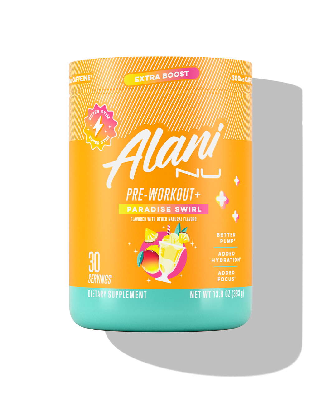 pre-workout+ - paradise swirl
